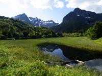 Idylle am Nervatnet bei Nusfjord - Lofoten